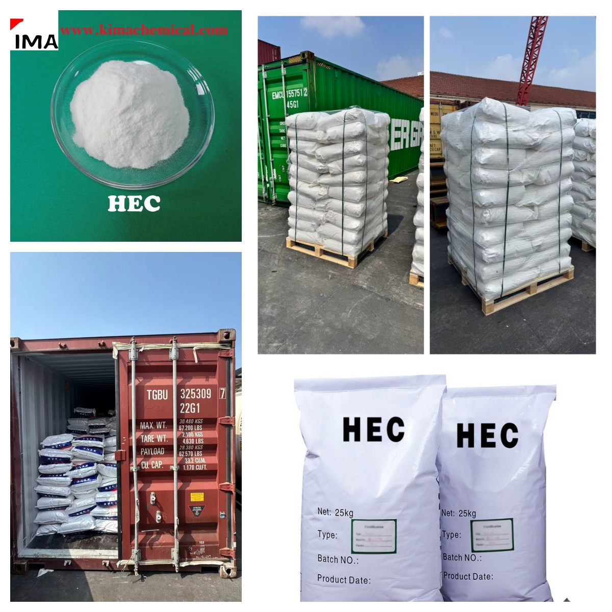 HEC powder in Kima Chemical